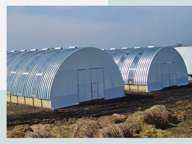 Сельскохозяйственные здания в Троицке