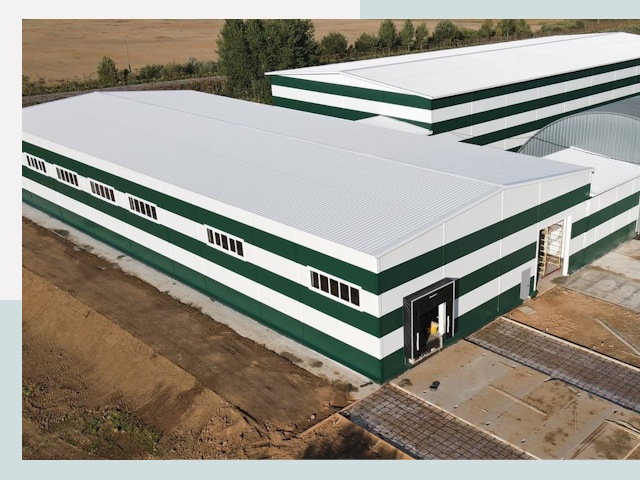 Строительство овощехранилищ в Троицке