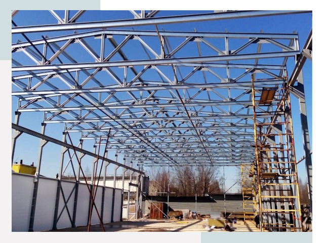 Строительство цехов в Троицк от 619 руб. под ключ