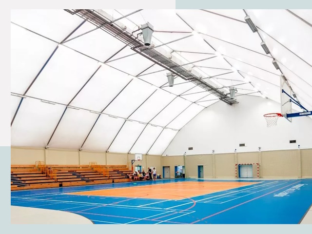 Строительство спортивных залов в Троицке