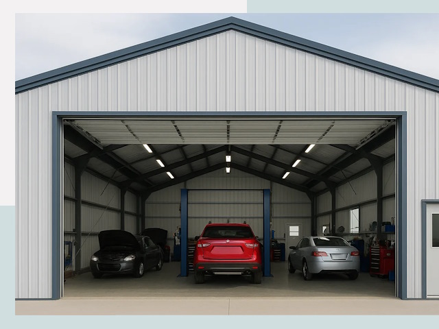 Ангары из сэндвич панелей от 619 руб. в Троицк