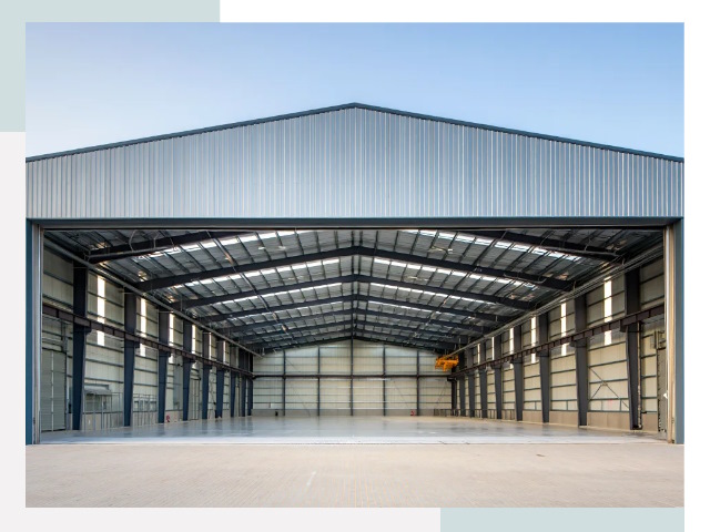 Большие ангары в Троицке