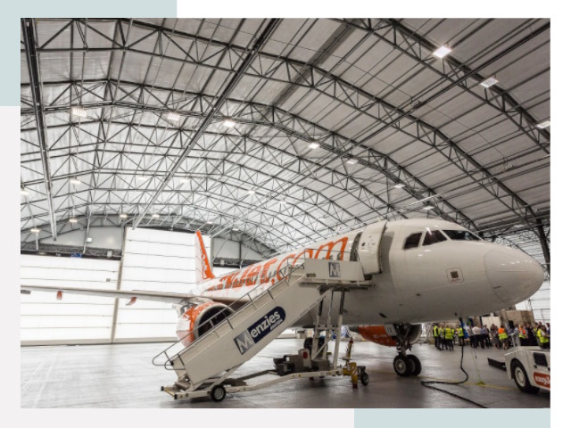 Авиационные ангары в Троицке