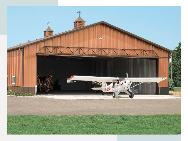 Ангары для самолетов в Троицке