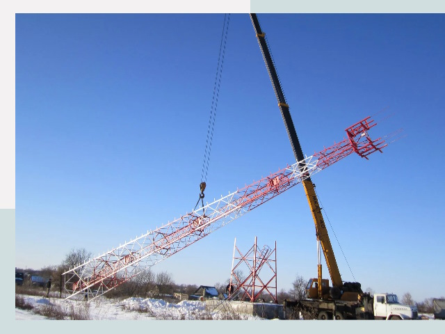 Строительство башен связи в Троицке от 619 руб.