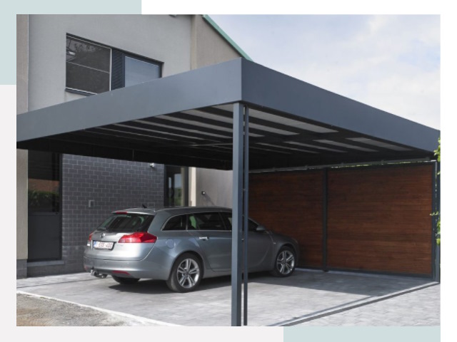 Металлические навесы в Троицке