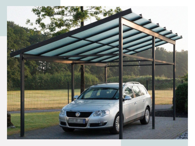 Навесы для автомобилей в Троицке
