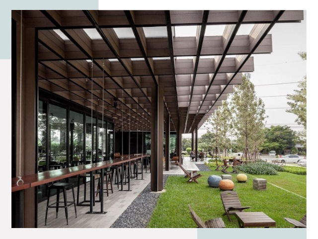 Летние веранды для кафе в Троицке