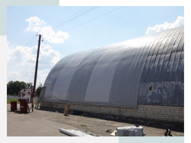 Ремонт ангаров в Троицке