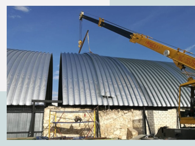 Реконструкция ангаров в Троицке от 619 руб.