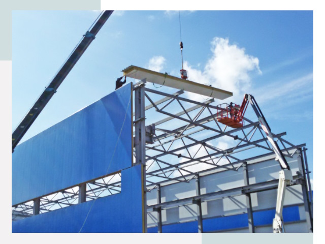Монтаж сэндвич-панелей в Троицке