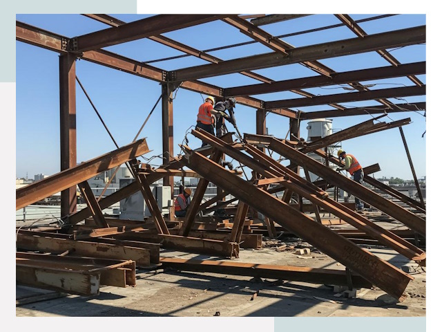 Демонтаж металлоконструкций в Троицке от 619 руб.